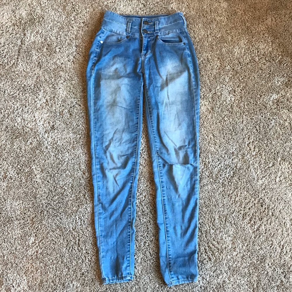 Blue Skinny Jeans
